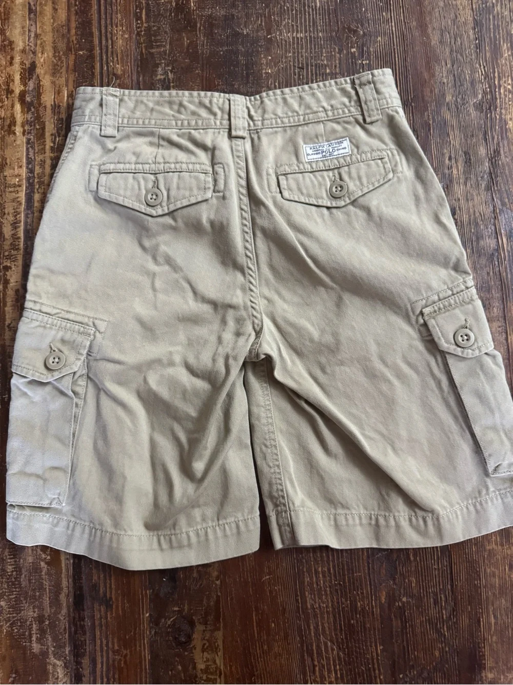 Ralph Lauren Boys' Tan Cargo Shorts